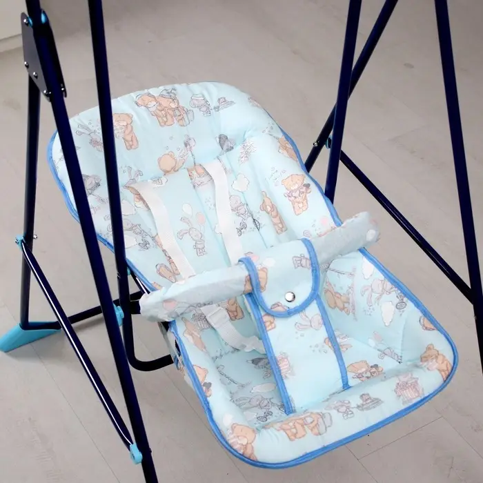 Качели детские напольные &laquo;Ветерок-Люкс&raquo;, синий, МИКС