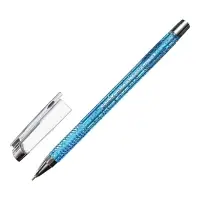 Ручка шариковая ErichKrause. ULTRA-20 Stick Glitter, синий стержень, узел 0.7 мм