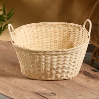Корзина для белья, 46х36х32 см, ротанг