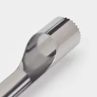 Нож для сердцевины Доляна &laquo;Металлик&raquo;, серебристый