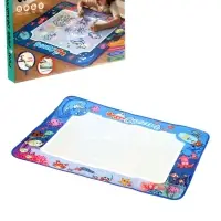 Коврик для рисования водой "Океан" 2 маркера