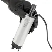 Насос для перекачки тех. жидкостей погружной AVS FP-1238f (12V/3,5А/20л/м./d=38 мм/съемный фильтр)