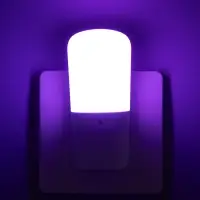 Ночник СТАРТ NL 2LED &laquo;Комета&raquo;, 1 Вт, RGB, 3000К, 9.5&times;4&times;2.5/6.5 см, белый