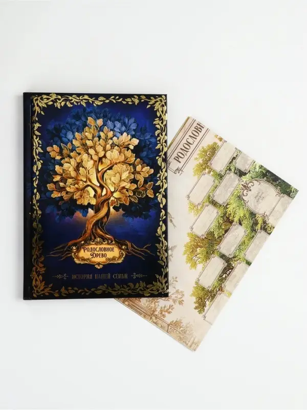 Родословная книга &laquo;История нашей семьи&raquo;, 56 листов, 112 страниц, 16.5&times;24 см