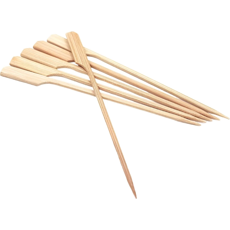 Пика для канапе ГОЛЬФ, 12cм, бамбук, 100 шт/уп