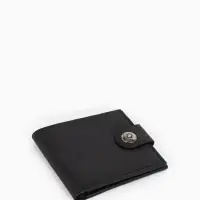 Портмоне мужское на магните, отдел для купюр, для карт, цвет чёрный