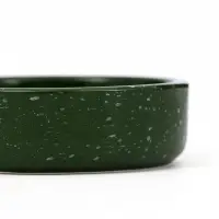 Миска для грызунов &laquo;Брызги&raquo;, 100 мл, 8.5&times;3 см, керамика, зелёная