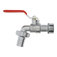 Кран водоразборный со штуцером ZEIN Engr 3/4"