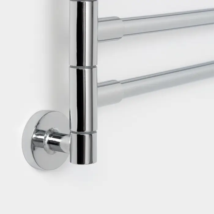 Держатель для полотенец с 4-мя поворотными панелями, Accoona A121-4, хром