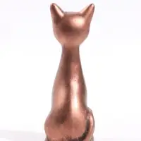 Фигурка декоративная &laquo;Кошка-Нефертити&raquo;, 6.5&times;18 см, бронза