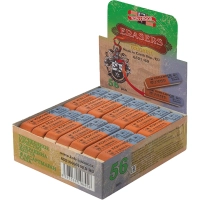 Ластик KOH-I-NOOR для графита и чернил сине-красный 57х14х8мм 6521 Чехия