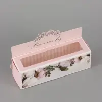 Коробка для макарун кондитерская, упаковка &laquo;Have a nice day&raquo;, 18&times;5.5&times;5.5 см