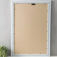Фоторамка для фото 40&times;60 см Keep memories Luxe Elegance, пластик, белый, (пластиковый экран)