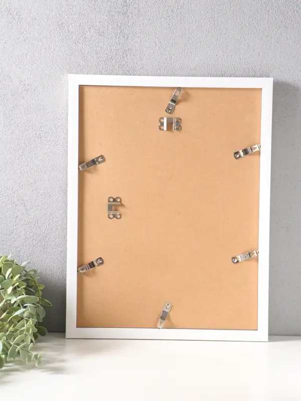 Фоторамка пластик 30х40 см "Остин" бело-бежевый 44,2х34,2х1,5 см