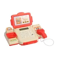 ZABIAKA Игровой набор "Касса-калькулятор" с аксессуарами, свет, звук