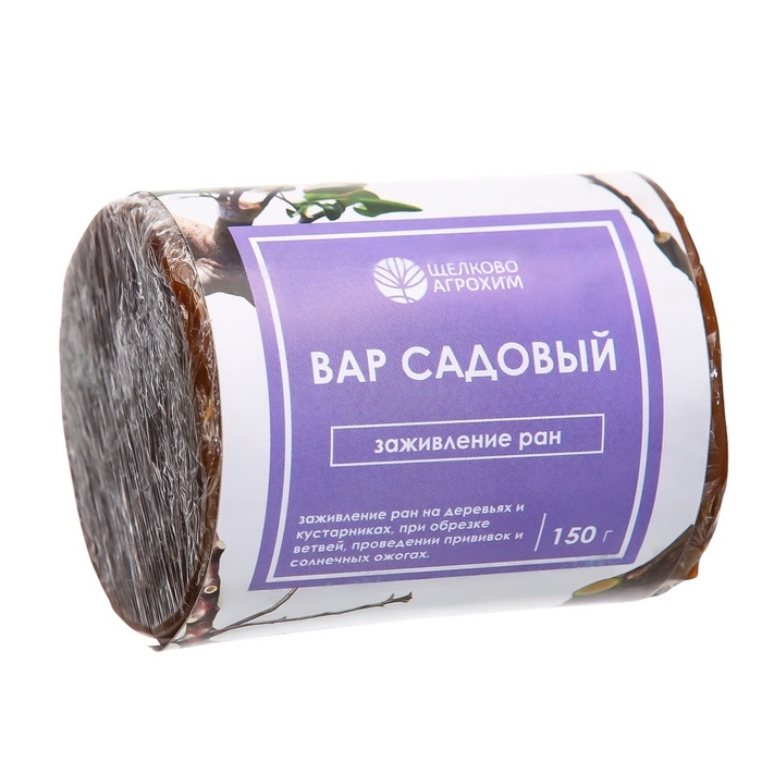 Средство для заживления ран деревьев Вар садовый, 150г Средство для заживления ран деревьев Вар садовый, 150г