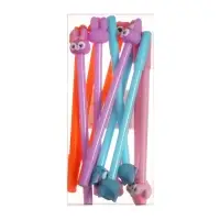 Ручка-прикол Calligrata &laquo;Зверюшки&raquo;, чёрный стержень, гелевая, МИКС