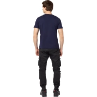 Футболка (160 г.) с кор.рукавом т.-син.(XXL)