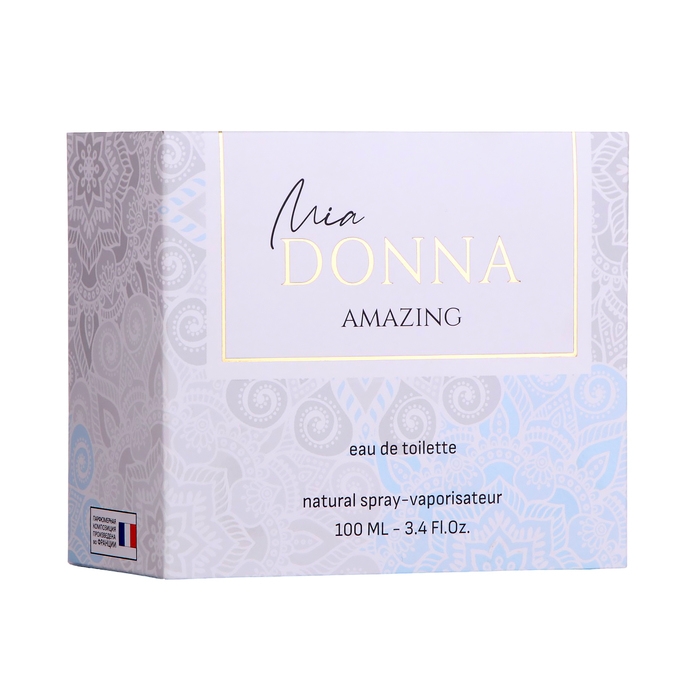 Туалетная вода женская Mia Donna Amazing (по мотивам Donna Trussadrdi), 100 мл Туалетная вода женская Mia Donna Amazing (по мотивам Donna Trussadrdi), 100 мл