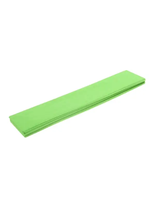 Бумага крепированная 50&times;200 см, в рулоне, 32 г/м&sup2;, светло-зелёная