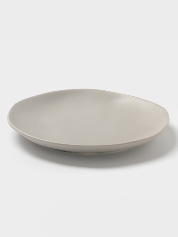 Тарелка  Magistro "Potter" 26см 26х3,5 цвет светло-серый