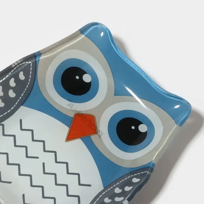 Соусник Доляна Соусник Доляна "Совунья", 45 мл, 10×8х1,5 см, цвет синий