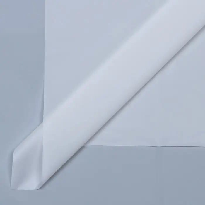 Пленка для цветов матовая,«Тишью», 20 микрон, 57×57 см, белый