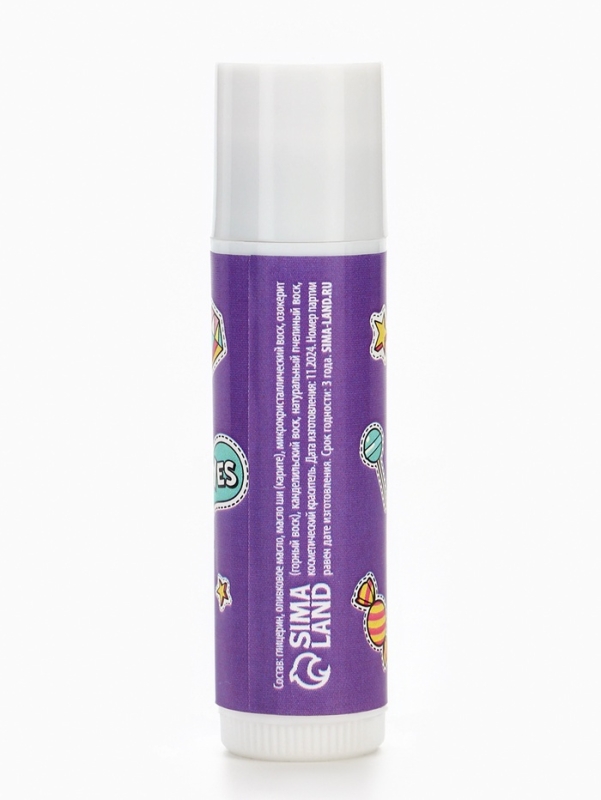 TeenBee Бальзам для губ с ароматом черники, 4 г