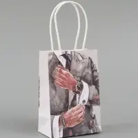 Пакет подарочный &laquo;Мужской&raquo;, 10&times;15&times;6 см