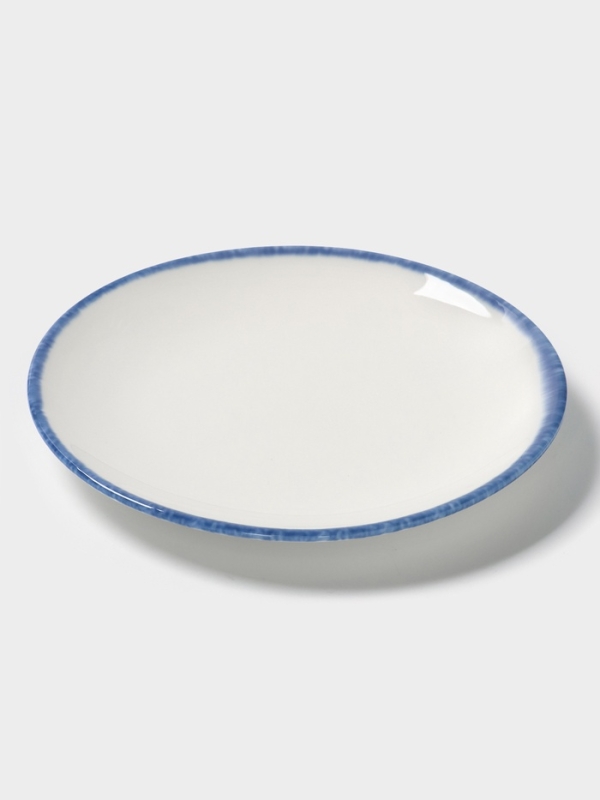 Тарелка пирожковая Тарелка пирожковая "Blue Lagoon" Magistro 16см 16,6х1,7, цвет белый, синий