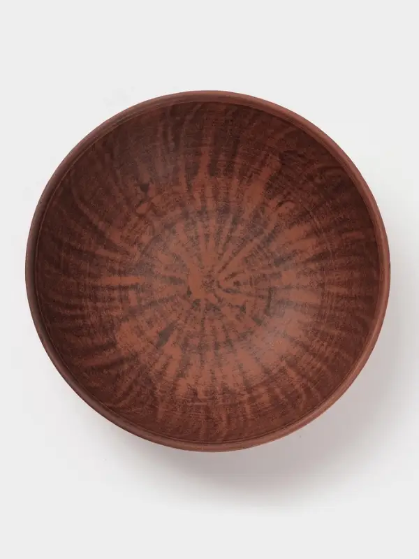 Салатник &laquo;Колос&lrm;&lrm;&raquo;, 1 л, 18.5&times;6 см, красная глина