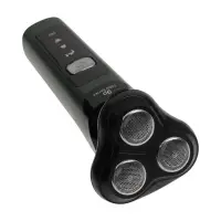 Электробритва LBR-13, 3 Вт, роторная, 3 головки, сухое бритьё, триммер, от АКБ