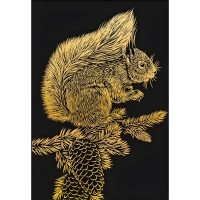 Гравюра малая БелочкаГр-625