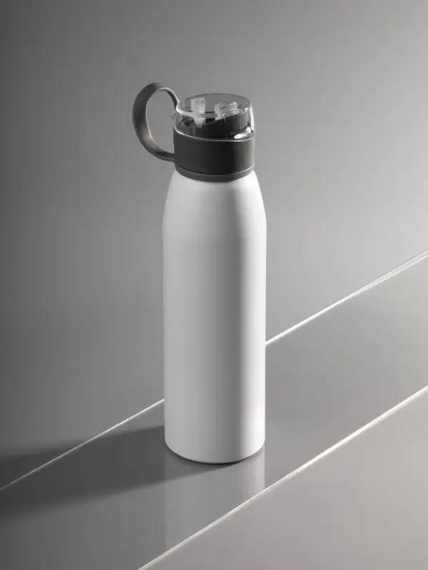 Бутылка для воды Billy Gym, матовая белая Бутылка для воды Billy Gym, матовая белая