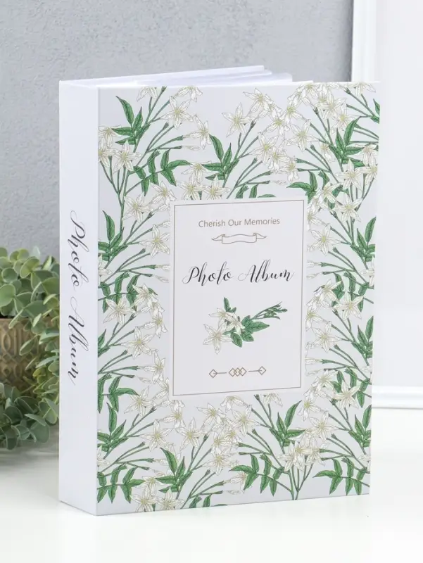 Фотоальбом на 300 фото 10х15 см "Нарциссы" 5х22,2х32,3 см