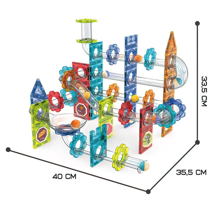 Конструктор магнитный «Марблс», 113 деталей Конструктор магнитный «Марблс», 113 деталей
