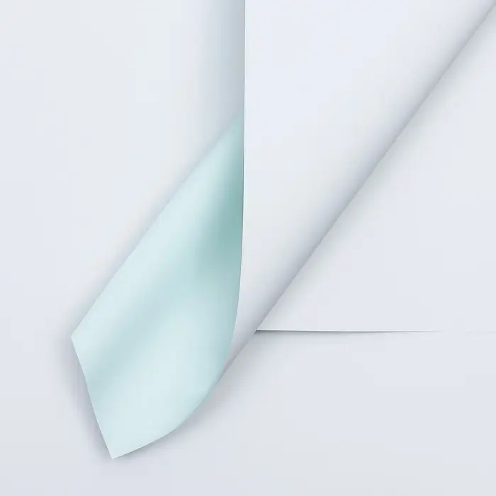 Пленка для цветов матовая, небесно голубой, 56×57 см Пленка для цветов матовая, небесно голубой, 56×57 см