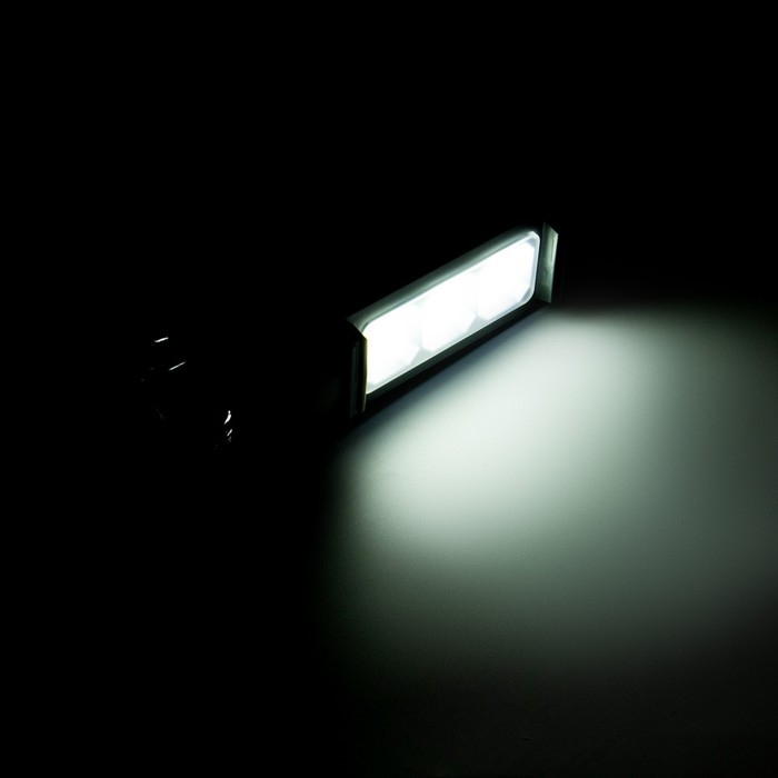 Фонарь светодиодный аккумуляторный ручной, 2400 мАч, 20 Вт, COB, USB, индикатор заряда Фонарь светодиодный аккумуляторный ручной, 2400 мАч, 20 Вт, COB, USB, индикатор заряда