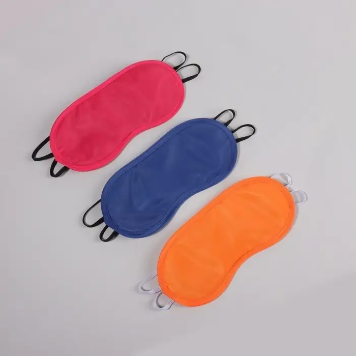 Маска для сна «Однотонная», 19×8.5 см, двойная резинка, МИКС Маска для сна «Однотонная», 19×8.5 см, двойная резинка, МИКС