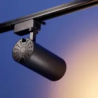 Трековый светильник Luazon lighting, TSL-013, 30 Вт, 2100 Лм, 2800K, чёрный, свечение тёплое белое