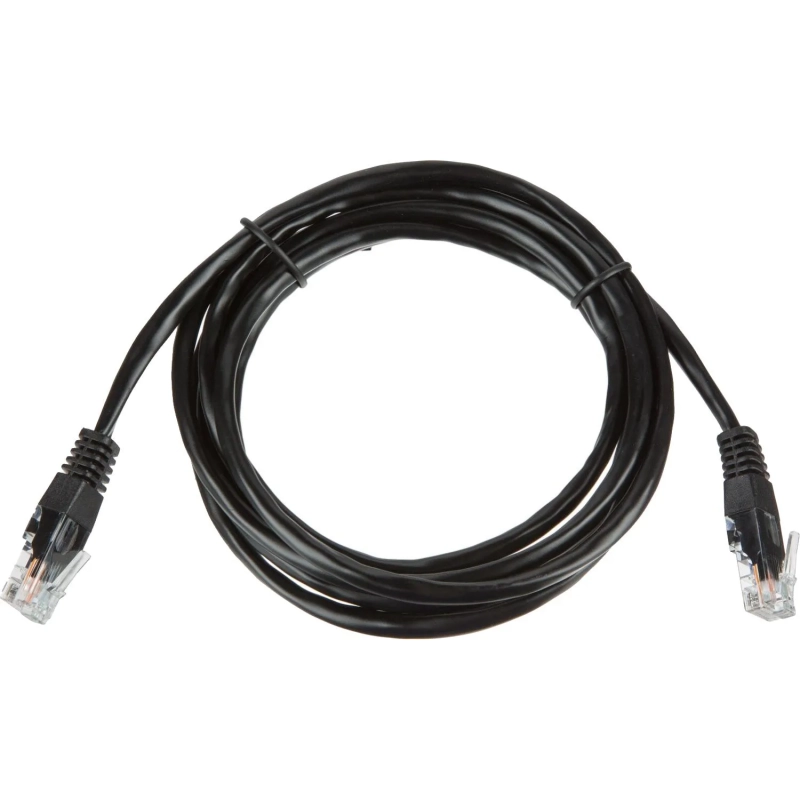 Патч-корд BigTech OPCC009 UTP CCA кат.5e/2м/литой/многожильный (черный)