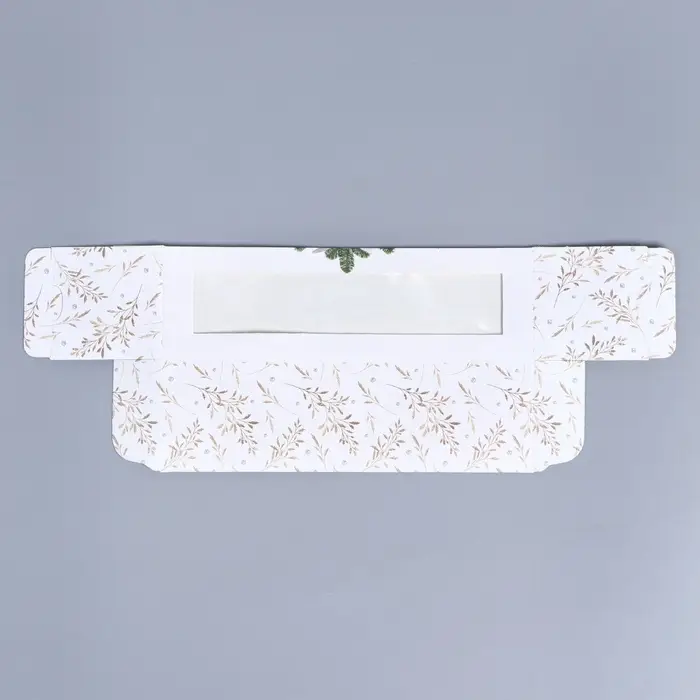 Коробка для макарун «Новогоднее золото» 18×5.5×5.5 см Коробка для макарун «Новогоднее золото» 18×5.5×5.5 см