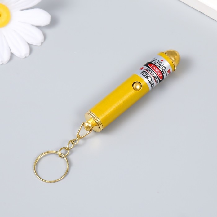 Фонарик лазер с 12 насадками и с кольцом, МИКС Фонарик лазер с 12 насадками и с кольцом, МИКС