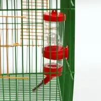 Поилка для грызунов Пижон FRIENDS, 125 мл, 12.5&times;4.5 см, красная