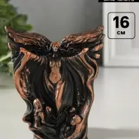 Фигурка гипс &laquo;Возрождение&raquo;, 16&times;14&times;3 см, под бронзу винтаж