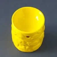 Аромалампа для эфирных масел &laquo;Зверята&raquo;, керамика, жёлтая, 6.7&times;6.7&times;7.5 см