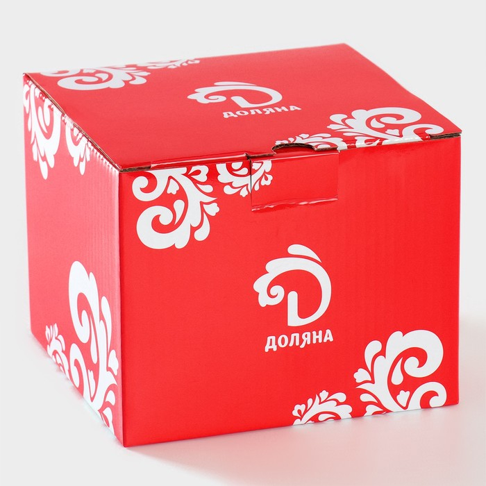 Сервиз чайный керамический Доляна «Роспись», 4 предмета: 2 чашки 210 мл, 2 блюдца d=14 см Сервиз чайный керамический Доляна «Роспись», 4 предмета: 2 чашки 210 мл, 2 блюдца d=14 см