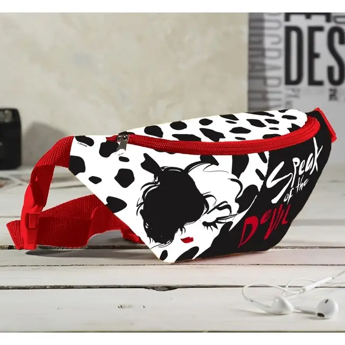 Сумка поясная, 25х6х13 см, Злодейки Сумка поясная, 25х6х13 см, Злодейки