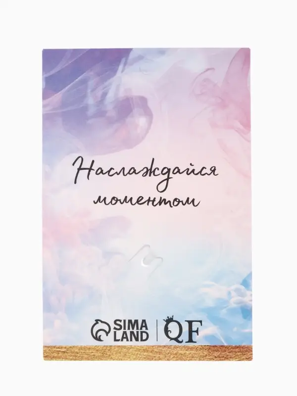 Брошь &laquo;Цветы. Ветвь яблони&raquo;, голубая в серебре