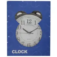 Часы - будильник настольные &laquo;Классика&raquo;, с подвесом, дискретный ход, d=20 см, 30&times;23 см, 2АА